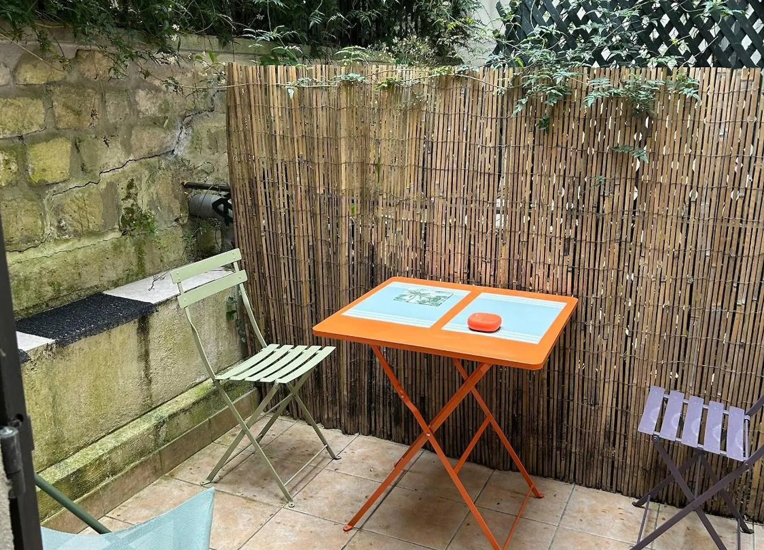 Renovated Terraced Apartment In Montmartre Paris